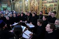 Память святителя Киприана в&nbsp;Успенском соборе Кремля