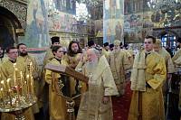 Память святителя Киприана в&nbsp;Успенском соборе Кремля