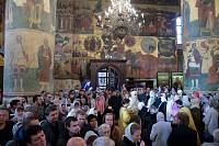 Память святителя Киприана в&nbsp;Успенском соборе Кремля