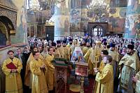 Память святителя Киприана в&nbsp;Успенском соборе Кремля