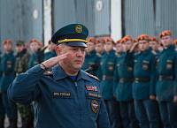 Проводы колонны с&nbsp;гуманитарным грузом в&nbsp;Ногинском спасательном центре МЧС России
