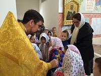 Юные гости в&nbsp;Троицком храме г.&nbsp;Реутова