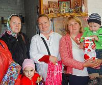 Поздравление многодетных прихожан в&nbsp;Богоявленском соборе Ногинска
