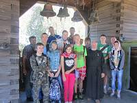 Волонтеры из&nbsp;&laquo;Спектра&raquo; в&nbsp;Рудне-Никитском
