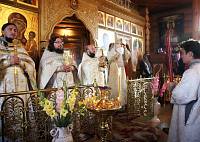 Престольный праздник в&nbsp;Преображенском храме села Малая Дубна
