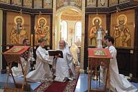 Великое освящение Князь-Владимирского храма деревни Новофрязино