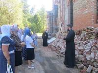 Паломническая группа из&nbsp;социальной организации в&nbsp;Покровских храмах сел Старый Покров и&nbsp;Пашнево
