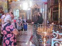 Паломническая группа из&nbsp;социальной организации в&nbsp;Покровских храмах сел Старый Покров и&nbsp;Пашнево
