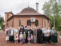 Престольный праздник в&nbsp;Князь-Владимирском храме деревни Новофрязино
