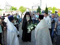 Освящение Троицкого храма села Рязанцы
