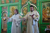 Освящение Троицкого храма села Рязанцы
