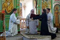 Освящение Троицкого храма села Рязанцы
