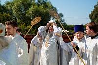 Освящение Троицкого храма села Рязанцы
