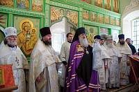 Освящение Троицкого храма села Рязанцы
