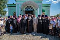 Освящение Троицкого храма села Рязанцы
