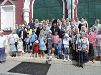 Паломничество прихожан Пятницкого храма села Туголес в Николо-Радовицкий монастырь