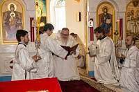 Великое освящение храма Новомучеников и исповедников Церкви Русской в г. Железнодорожном