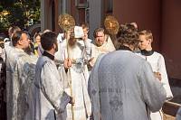 Великое освящение храма Новомучеников и исповедников Церкви Русской в г. Железнодорожном