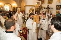 Великое освящение храма Новомучеников и исповедников Церкви Русской в г. Железнодорожном