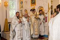 Великое освящение храма Новомучеников и исповедников Церкви Русской в г. Железнодорожном