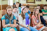 Встреча с&nbsp;воспитанниками детской художественной школы в&nbsp;Троицком соборе г.&nbsp;Щелково
