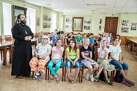 Встреча с&nbsp;воспитанниками детской художественной школы в&nbsp;Троицком соборе г.&nbsp;Щелково
