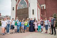 Встреча с&nbsp;воспитанниками детской художественной школы в&nbsp;Троицком соборе г.&nbsp;Щелково
