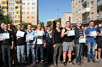 Отправка ногинчан-новобранцев на&nbsp;подшефный крейсер &laquo;Варяг&raquo;
