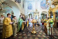 Пренесение частицы мощей преподобного Серафима Саровского в Богородицерождественский храм села Образцово