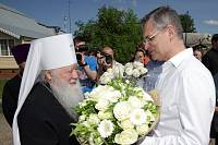 Освящение мемориала памяти погибших в&nbsp;годы Великой Отечественной войны в&nbsp;Шарапово