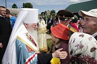 Освящение мемориала памяти погибших в&nbsp;годы Великой Отечественной войны в&nbsp;Шарапово