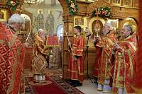 Божественная литургия на&nbsp;Бутовском полигоне