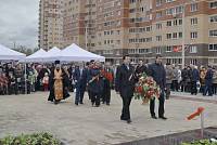 Освящение памятника &laquo;Дети военных лет&raquo; в&nbsp;Лосино-Петровском благочинии
