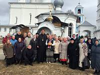 Паломничество прихожан Сергиевского храма деревни Алмазово к&nbsp;святыням Переславля-Залесского
