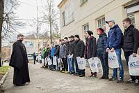 Проводы новобранцев в&nbsp;Щелковском военкомате
