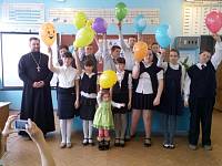 Классный час в&nbsp;средней школе села Середниково
