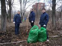 Молодежная организация &laquo;Хоросъ&raquo; на&nbsp;субботнике в&nbsp;Парке Победы г.&nbsp;Орехово-Зуево
