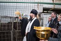 Благословение на&nbsp;выпечку куличей на&nbsp;Ногинском хлебокомбинате
