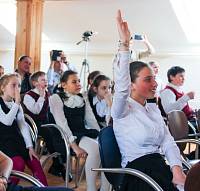 Праздник прощания с азбукой в православной гимназии г. Электростали