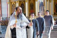 Крещение воинов в&nbsp;Богоявленском соборе Ногинска
