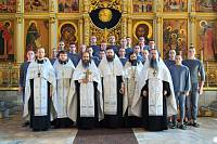 Крещение воинов в&nbsp;Богоявленском соборе Ногинска
