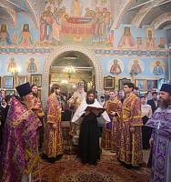 Богослужение в&nbsp;Богородицерождественском храме села Анискино Щелковского района