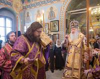 Богослужение в&nbsp;Богородицерождественском храме села Анискино Щелковского района