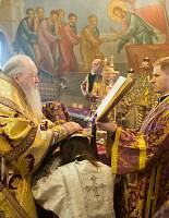 Богослужение в&nbsp;Богородицерождественском храме села Анискино Щелковского района