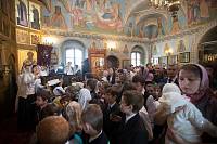 Богослужение в&nbsp;Богородицерождественском храме села Анискино Щелковского района