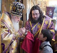 Богослужение в&nbsp;Богородицерождественском храме села Анискино Щелковского района