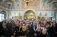 Богослужение в&nbsp;Богородицерождественском храме села Анискино Щелковского района