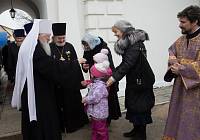 Богослужение в&nbsp;Богородицерождественском храме села Анискино Щелковского района