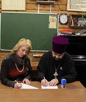 Подписание соглашения о&nbsp;сотрудничестве в&nbsp;Ликино-Дулевском благочинии
