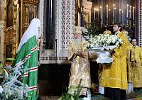 Рождественская вечерня в&nbsp;Храме Христа Спасителя